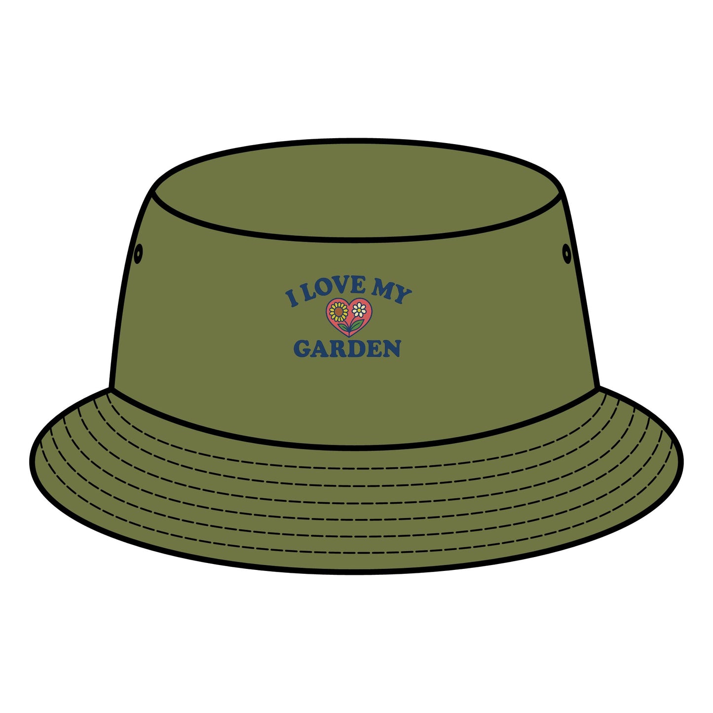 Garden Lover's Bucket Hat, Sun Protection, Outdoor Fun, Gardening Gift, Summer Accessory, Casual Style